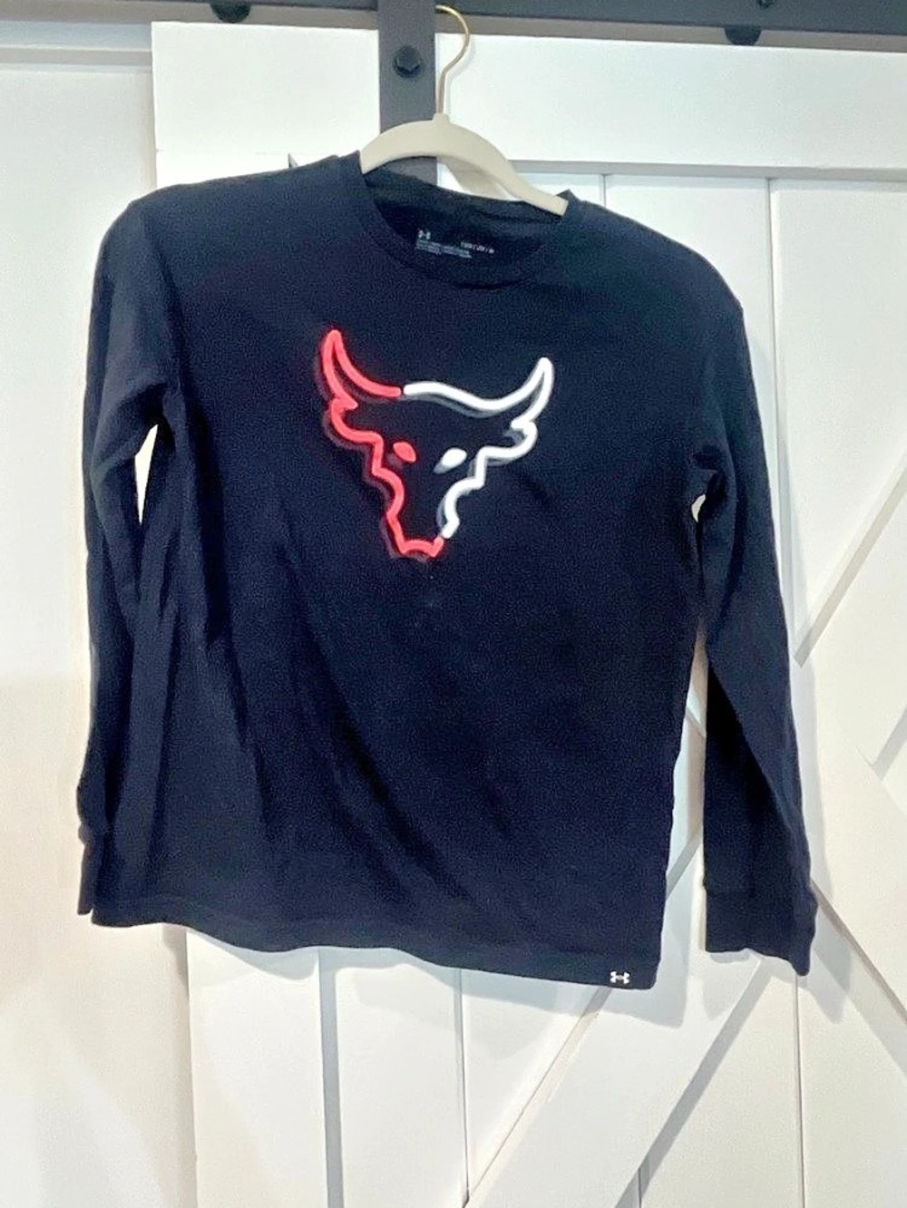 Under Armour Project Rock Brahma Bull Boys' Long Sleeve Long Sleeve Graphic Tee